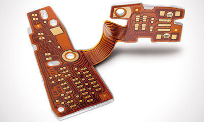 Blind Via Flexible PCB 2OZ 4 layer , FPCB assemlby with RoHS Certification